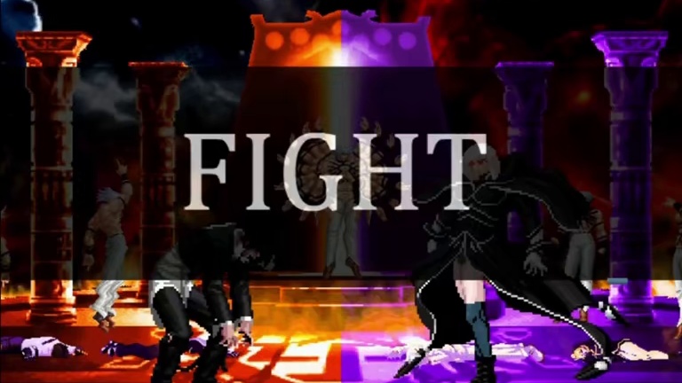 BOSS伊格尼茨变性了？ 这是游戏新角色女版本的妮子#拳皇mugen