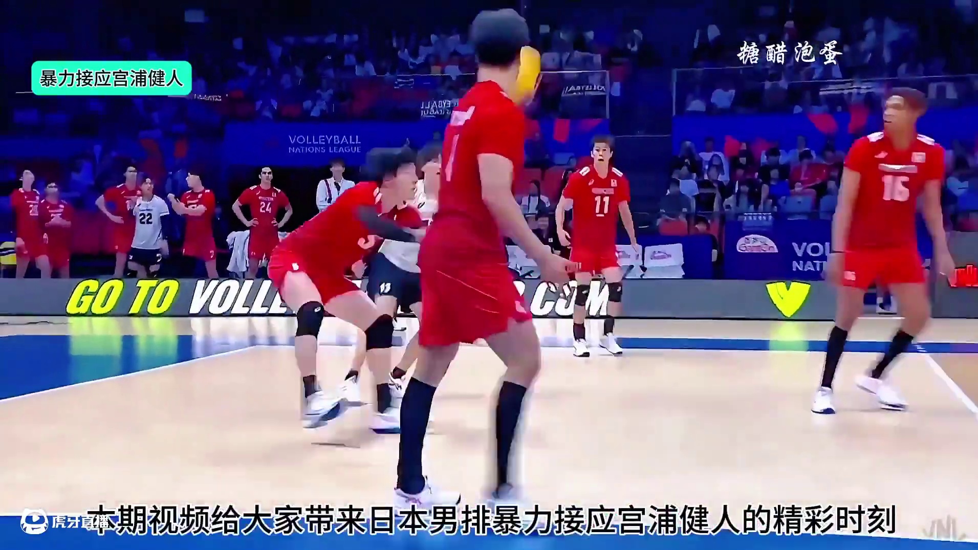 『日本男排暴力接应宫浦健人』一起欣赏一下男排的暴力美学！ #热门 #排球 #日本男排 #宫浦健人 #