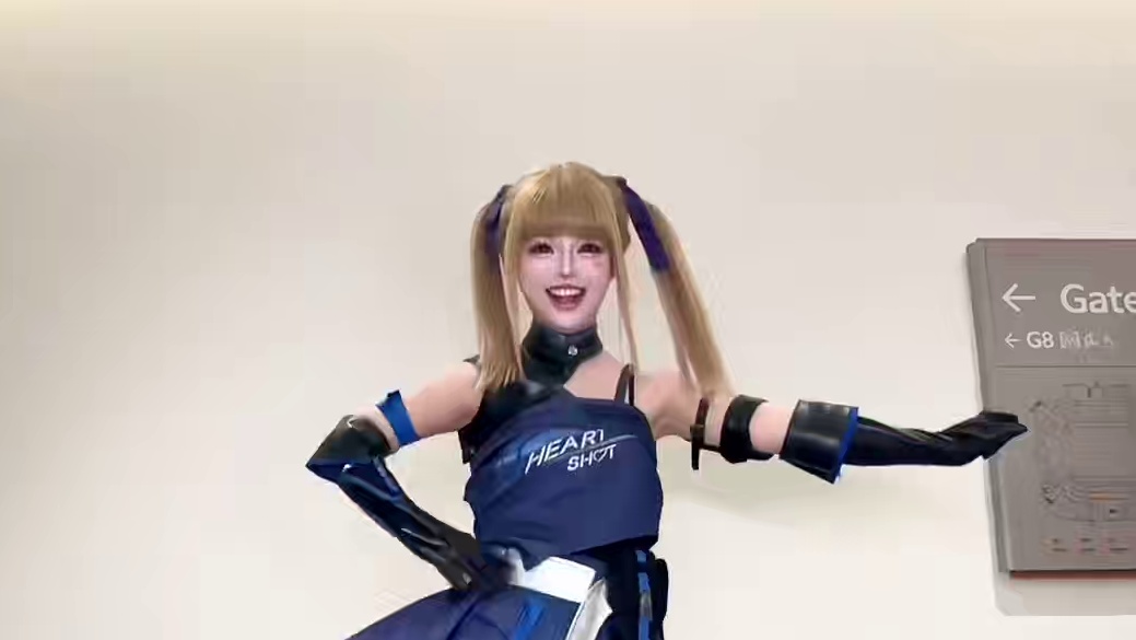 一看就知道是谁吵着要拍啦！ #2025穿越火线嘉年华 #晴雅#云悠悠 #barbiegirl