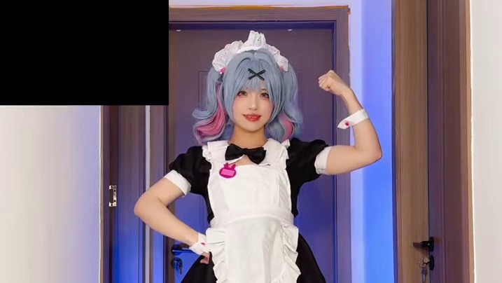 一起来和初音女仆跳舞吧！ #舞力全开 #舞力全开派对 #舞力全开手游首测 #cos #女仆装