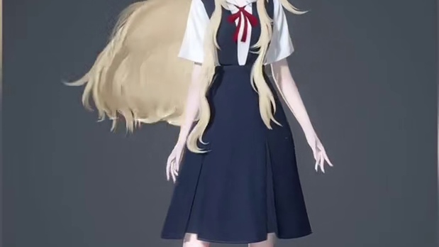 EVA明日香校服免费领！还原度高到粉丝破防：终于有不瞎改的衣 #逆水寒手游 #游戏杂谈