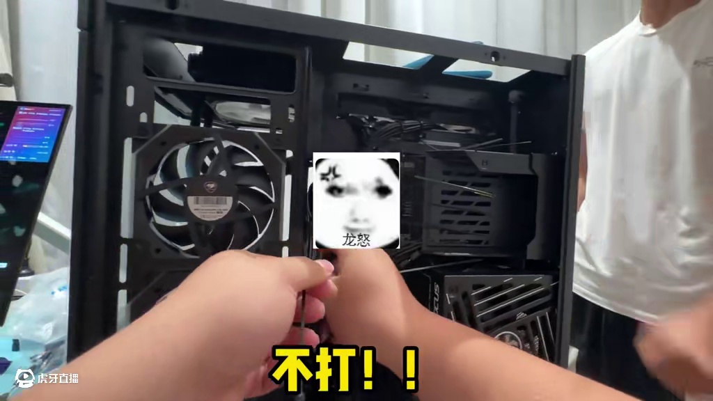 帮广东兄弟装台Y60鱼缸主机！ 结尾有配置单#电脑 #装机 #长沙 #diy电脑 #电脑配置