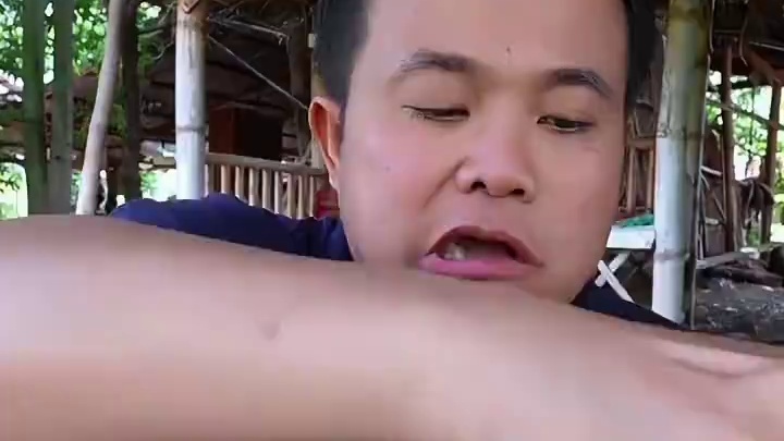 香米饭团特辣️木瓜丝香炖毛肚上牙翘 #我的乡村生活 #泰国大叔#泰国美食#内容启发搜索 #种草激励计