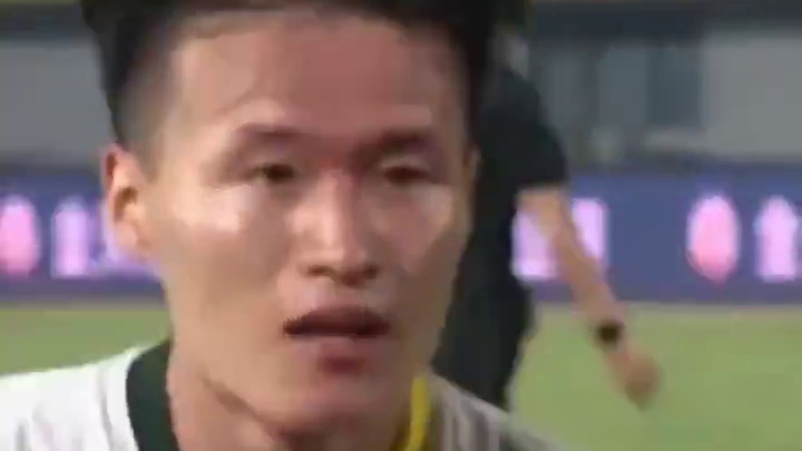 林皇进球！张稀哲定位球精准制导送助攻