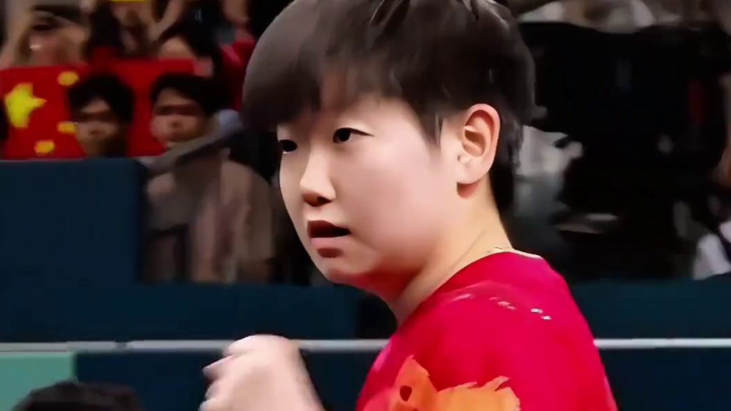 孙颖莎打球冷静得可怕，这就是女世一的实力