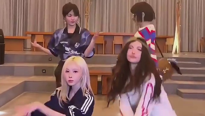 鲸妹舞蹈律动太强了