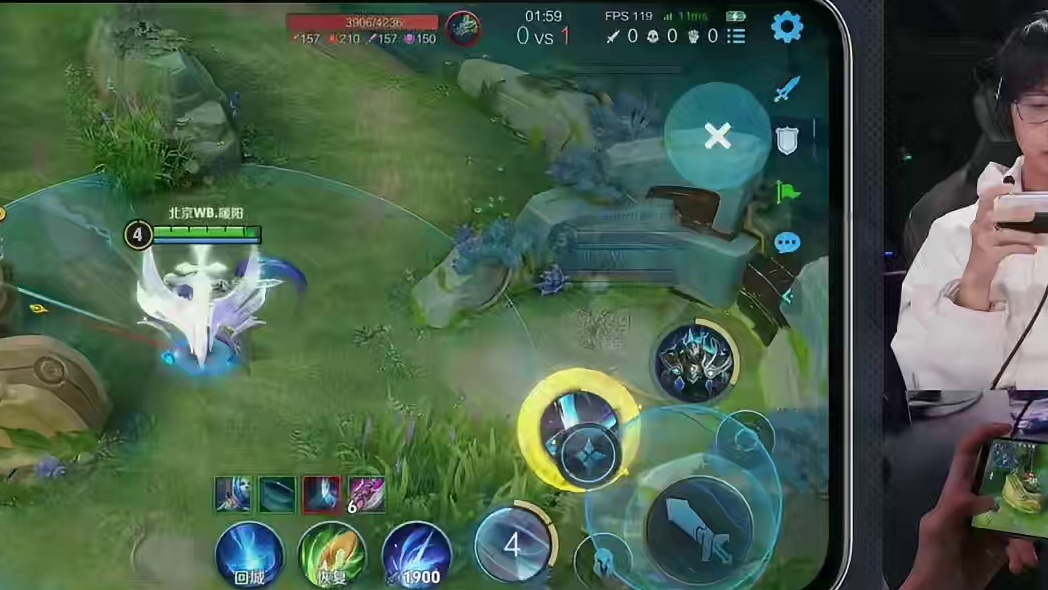 听悦海月先手开团大司命，配合队友支援完成击杀