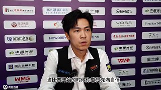 塔猜亞·烏努打出職業(yè)生涯第六桿147賽后采訪