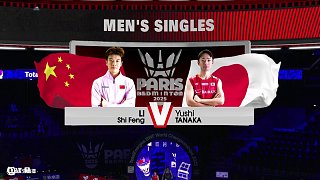 李詩(shī)灃VS田中涌士2025世錦賽上-球球是道