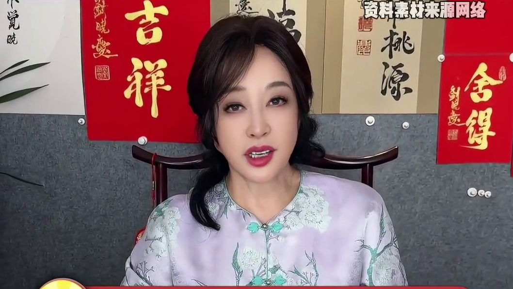 刘晓庆在直播间里卖字动辄几百上千