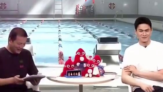 孙杨听到乐乐爸乐乐妈的反应