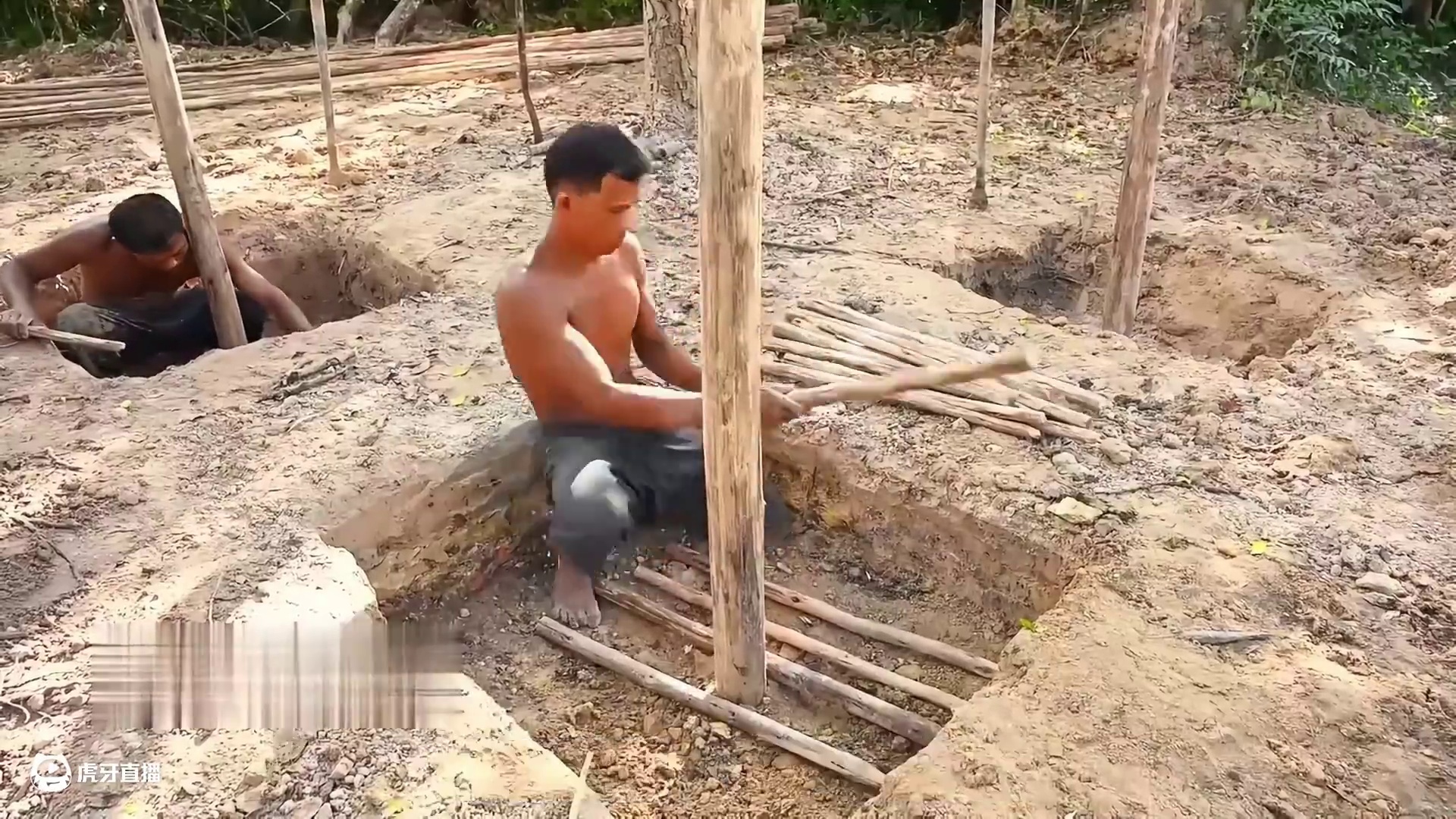 第1集：铲子兄弟玩得开，荒野建造秀各种花活