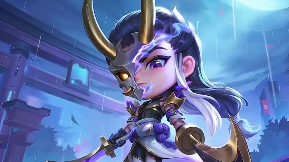 金铲铲【墨之影 小小 永恩】原画曝光！#金铲铲之战 #永恩 #万物皆可种草搜