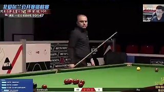 傅家俊決勝局 3:0被連追2局，差點(diǎn)給被拖到?jīng)Q勝局，最終以單桿61拿下決勝局成功晉級(jí)#臺(tái)球 #斯諾克