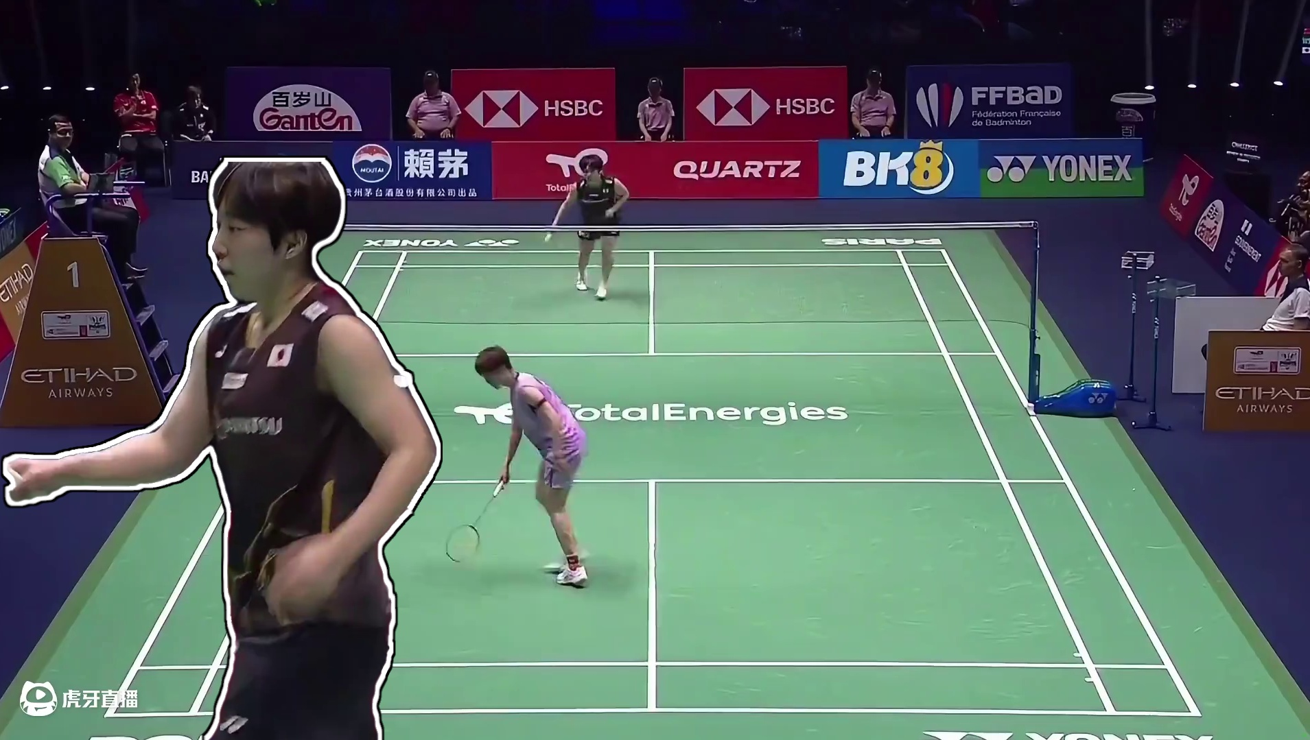 2025世界羽毛球锦标赛，山口茜凭连续突击和陈雨菲的失误，彻底终结比赛悬念