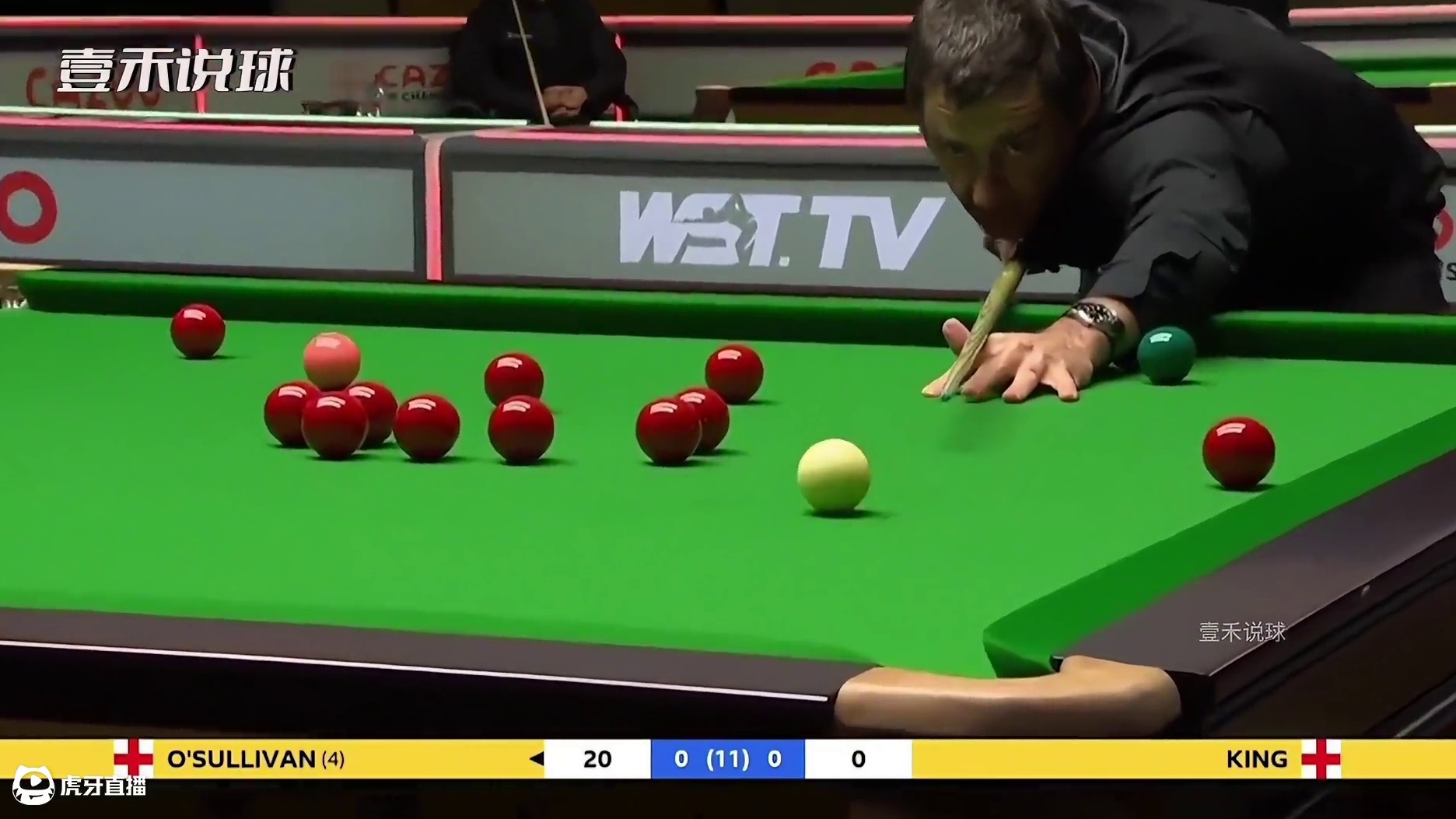 旷世奇才！奥沙利文5库神级走位，小半台围球独步天下！(1)