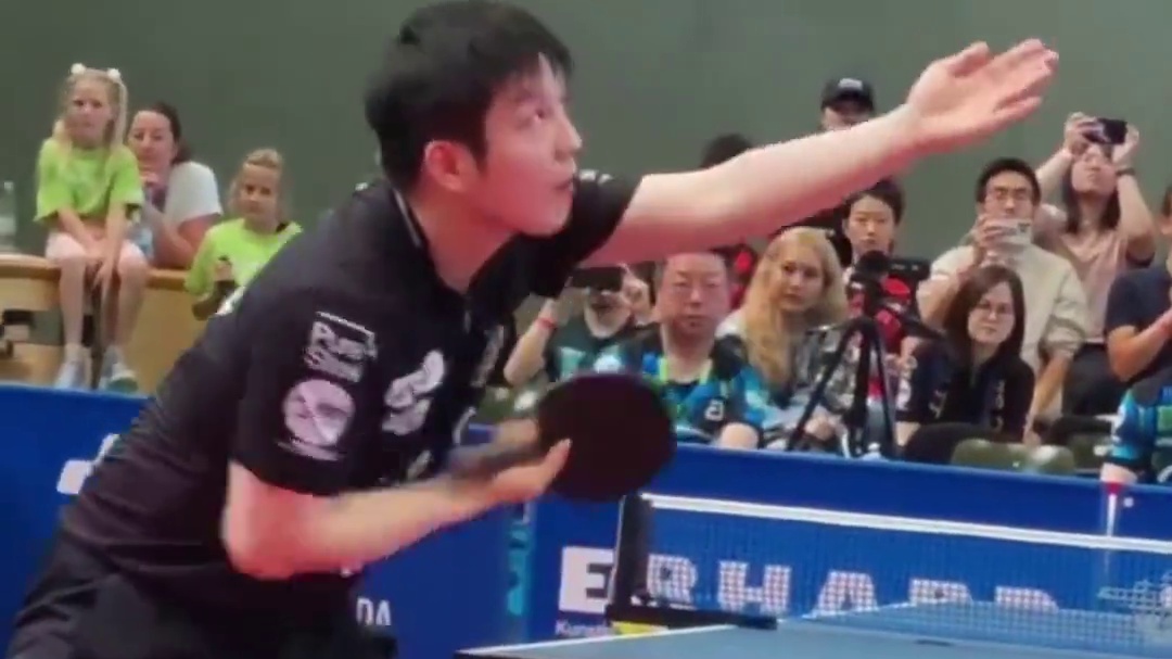 樊振东拿下德甲首胜，防爆冲简直太帅啦#樊振东