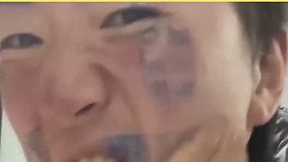 豬肉章蓋在人的皮膚上可以洗掉嗎？