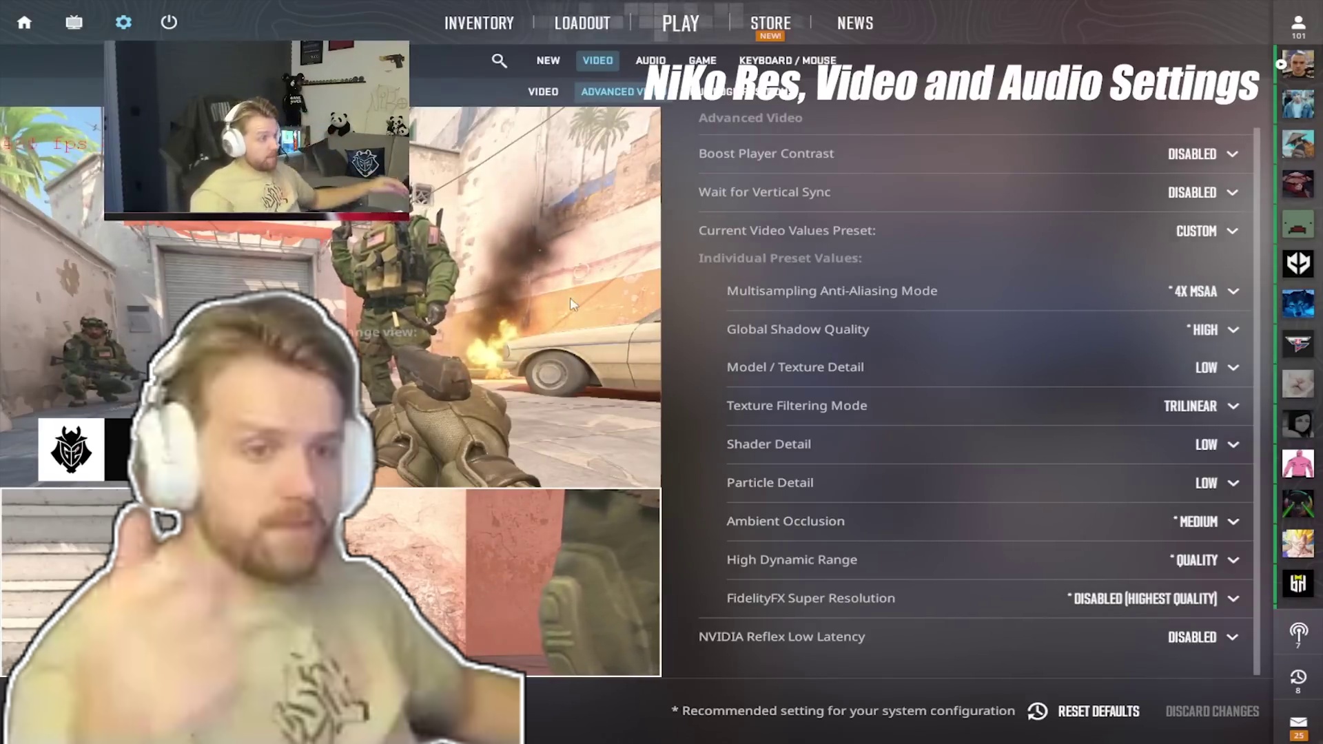 NiKo：第一天来虎牙