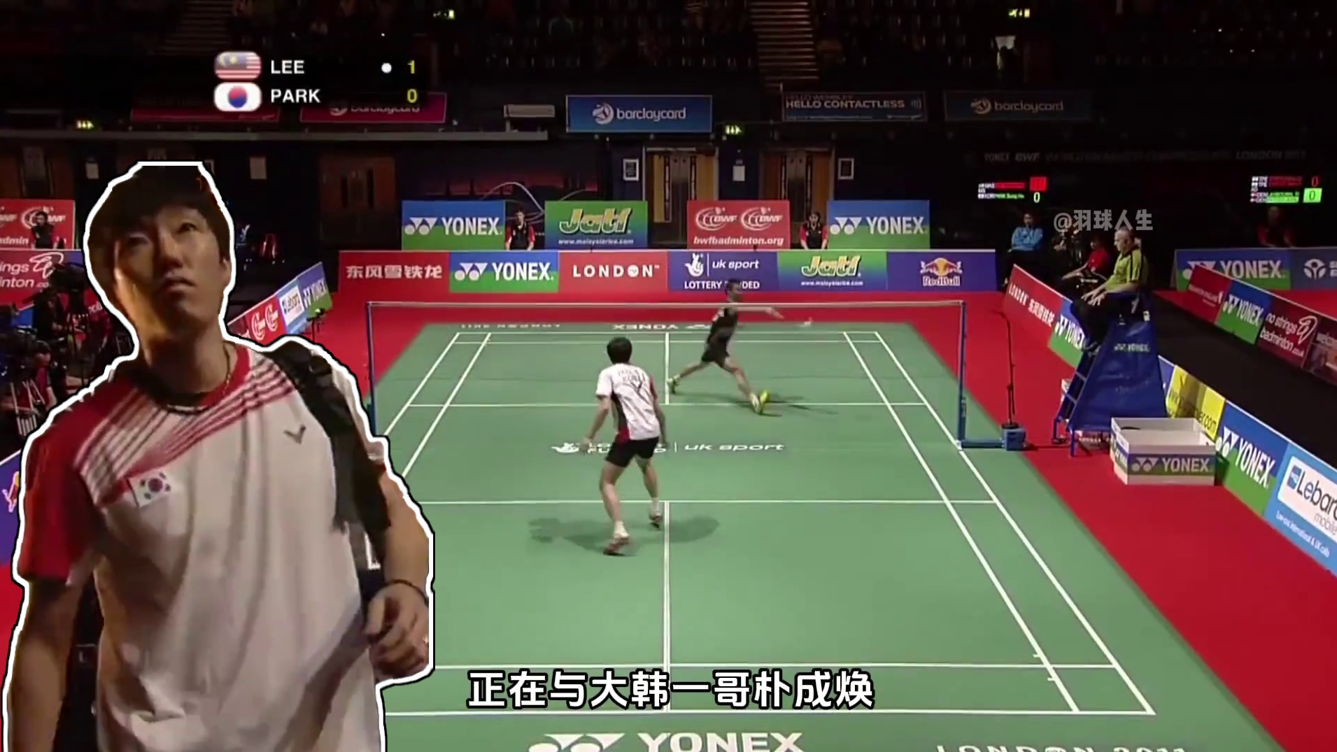 巅峰期的李宗伟突击有多猛，韩国一哥险些被打到崩溃 #羽毛球 #李宗伟#羽毛球比赛#体育