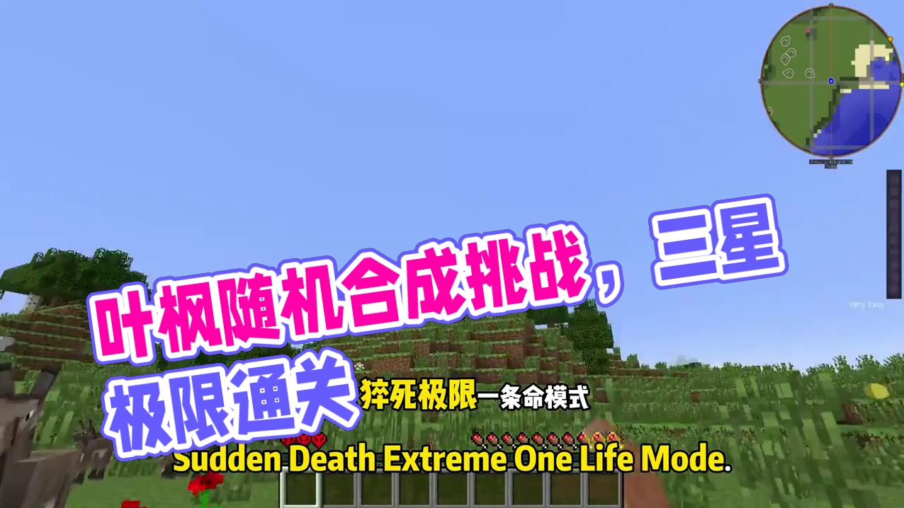极限随机挑战一口气看完 #叶枫的日常 #青年创作者成长计划  #我的世界 #随机合成