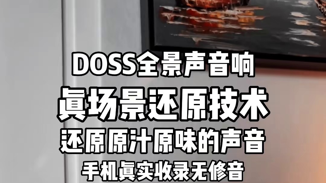 沉浸式听觉盛宴，全景声音响让每首歌都有现场感