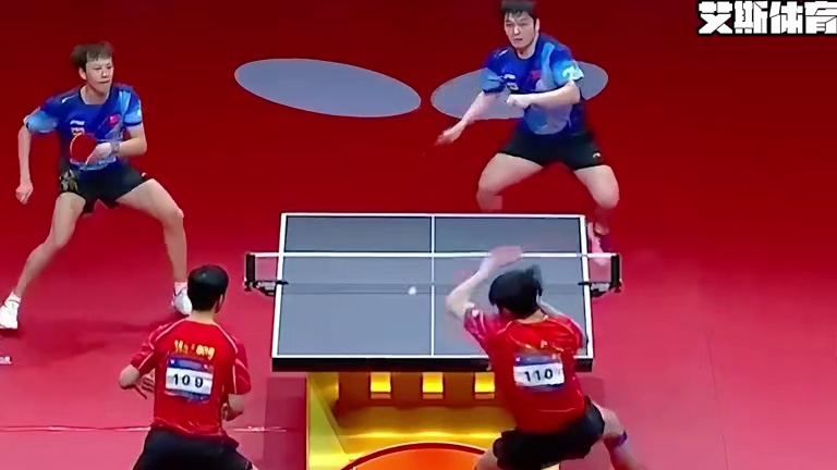 国乒神仙打架，东哥再现绝世好腰