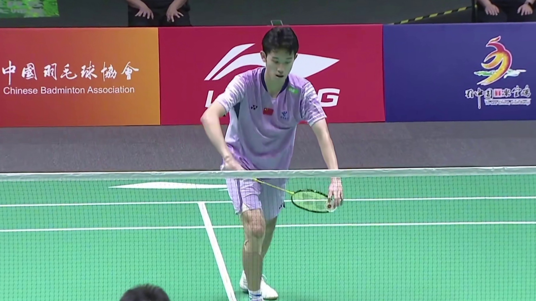 2025中国宝鸡羽毛球大师赛，孙超保持稳定发挥，比分再次胶着，以22-20再下一城，获得冠军