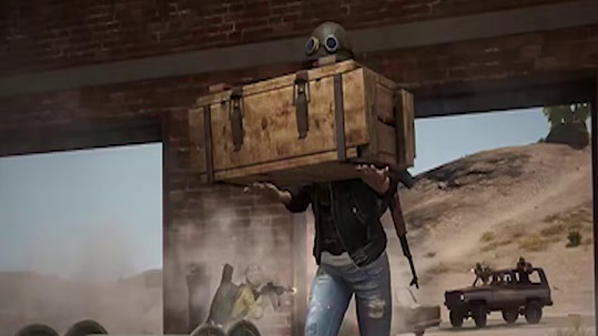 吃鸡新功能 移动的盒子 吃鸡37.2版本前瞻 #2025鸡斯卡星火计划 #吃鸡 #PUBG  #pu