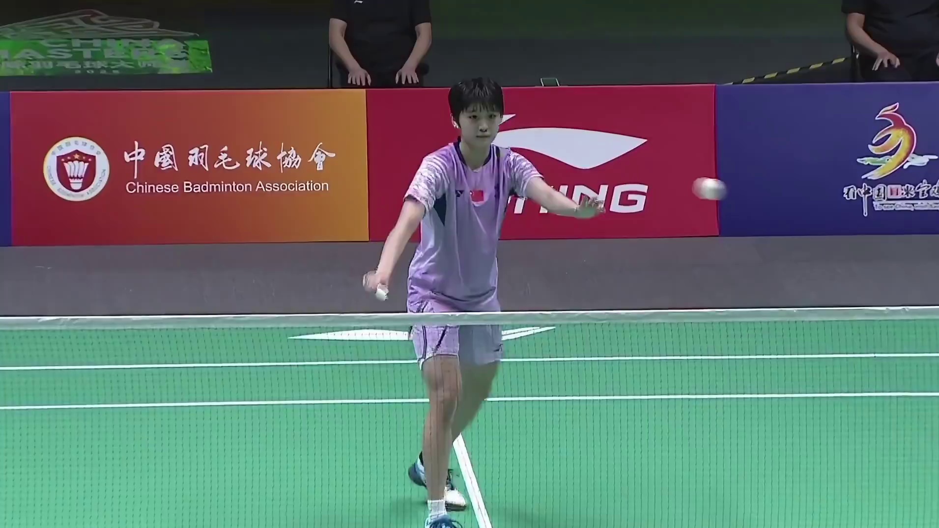 2025中国宝鸡羽毛球大师赛，对手迅速掌控比赛节奏，郑欣妍以7-21丢掉决胜局