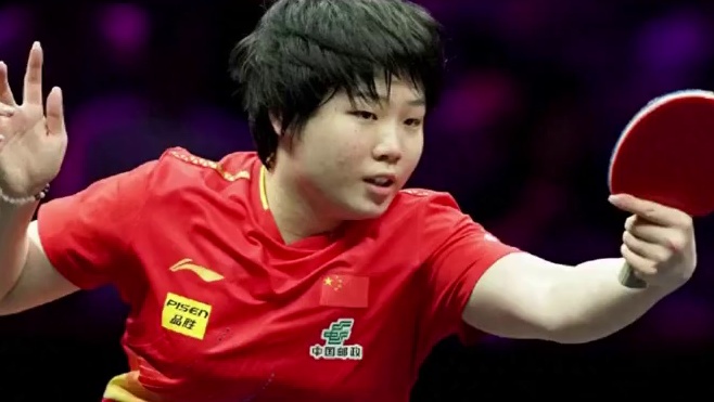 大丫头拒绝爆冷！
蒯曼3-1逆转韩国华裔名将
下轮大战伊藤美诚 
#蒯曼