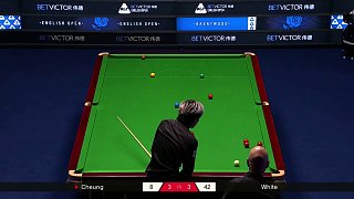 3—3決勝局！英格蘭公開(kāi)賽驚現(xiàn)逆天解球！五桿解球連送24分！
