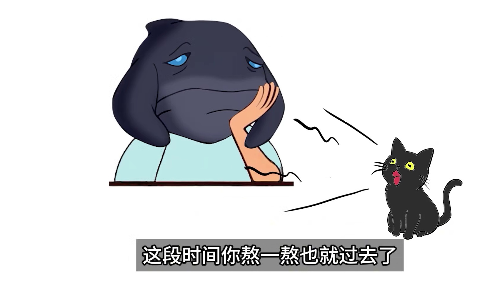 猫一直叫怎么办？千万不要随便回应他！ #猫咪的迷惑行为 #猫memes#猫咪 ##搞笑动画#宠物