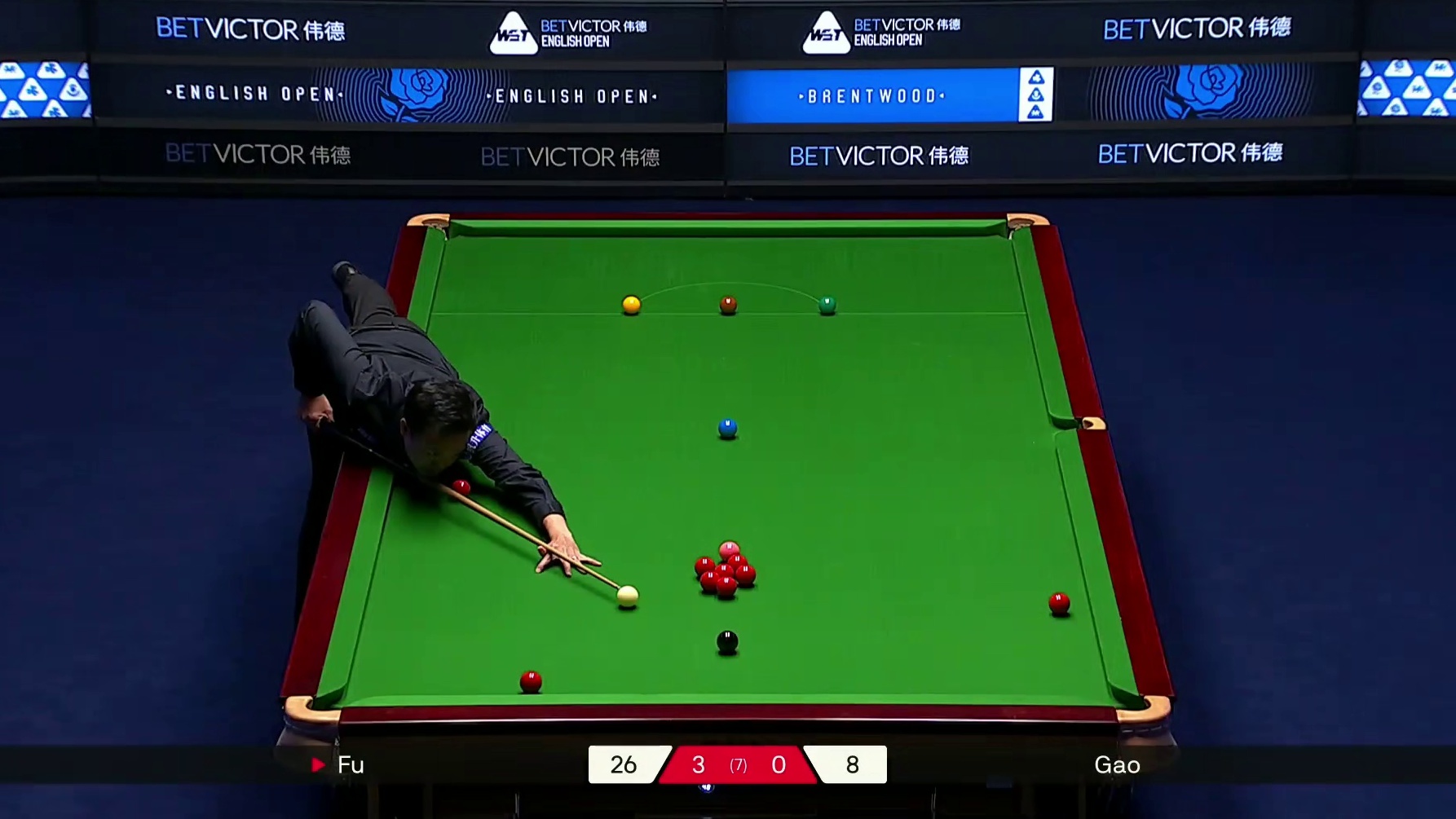 4—0上演零封秀！傅家俊横扫英格兰公开赛，准度暴击完虐高阳！