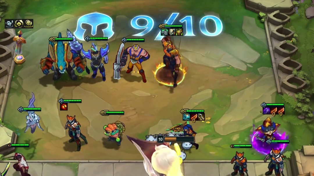 一回合五张卡牌！！！ #云顶之弈 #金铲铲之战 #云顶之弈天下无双格斗大赛 #奥德赛