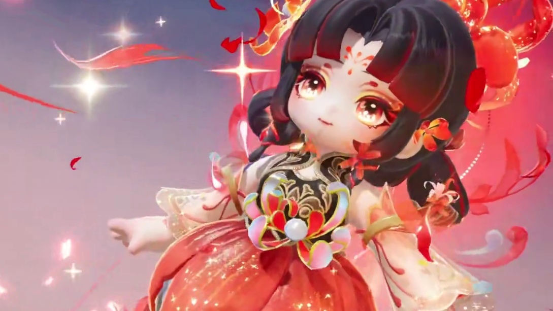 一念花开，双色共生！9月12日，彼岸花者姝华华美绽放！元梦首件自带双风格切换技能的全新时装登场，和姝