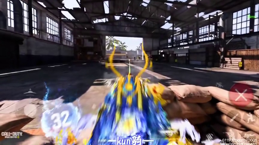 RAM—7 星月夜皮肤测评来咯#使命召唤 #kun骑codm #皮肤测评