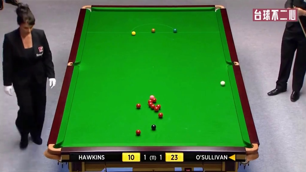 奥沙利文就是外星人！打球随心所欲，杆法说来就来，对手心态崩了