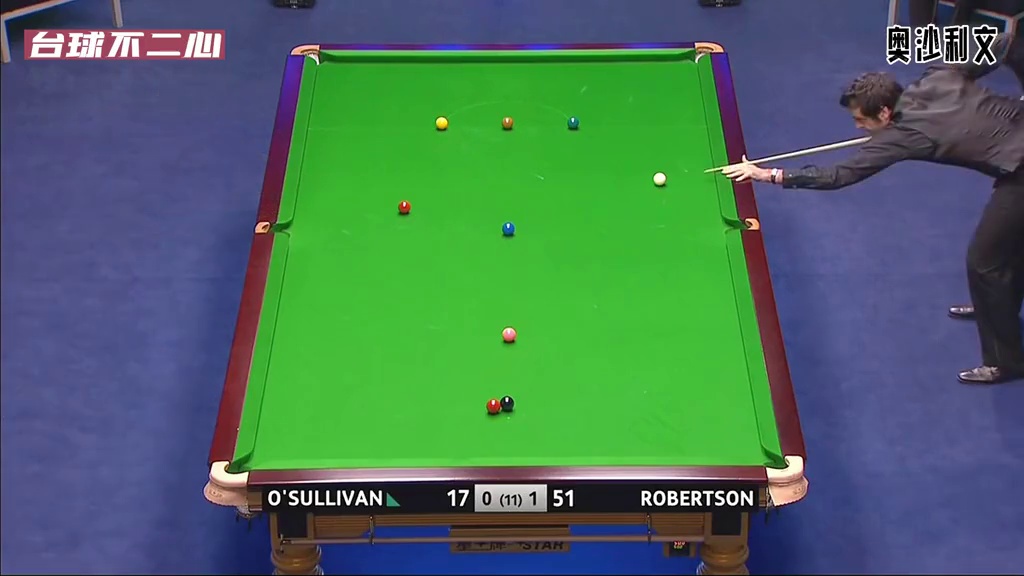 乱局封神之作！奥沙利文上演年度最佳K球，这局看10遍都不腻！