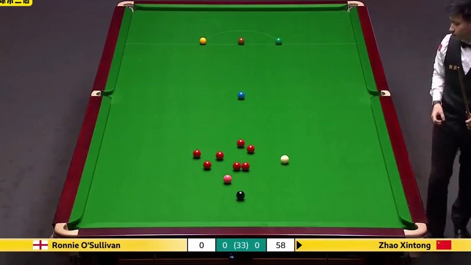 火力全开准度逆天！赵心童世锦赛上演露头没，细腻控球太强了！