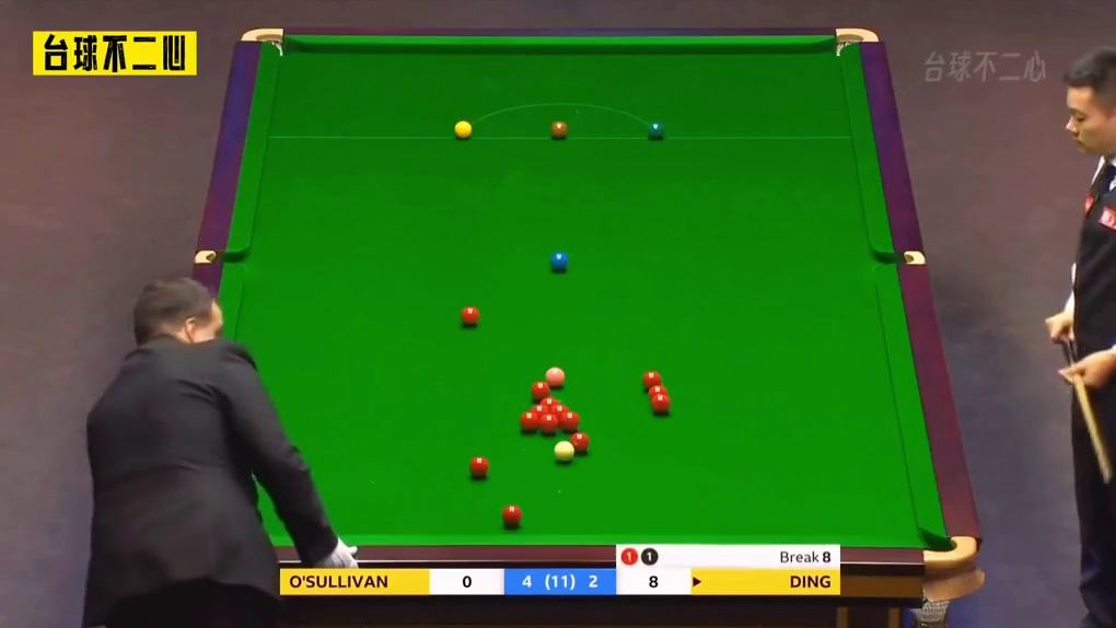 丁俊晖不断挑战极限，147打出世界杯氛围，就连奥沙利文都拍大腿