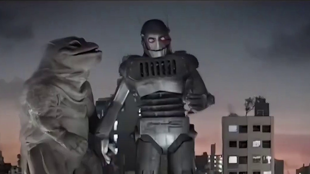 怪兽和机器人的恋爱~#猜不到结局 #意不意外 #脑洞大开 #神反转