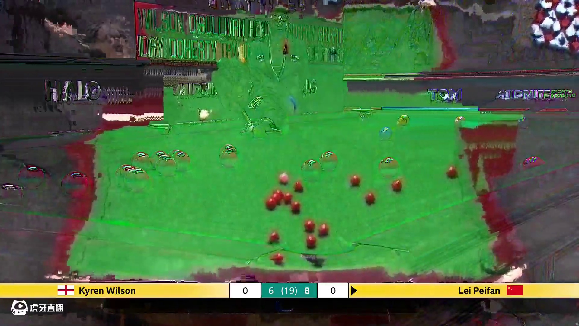 凯伦·威尔逊vs雷佩凡 2025斯诺克世锦赛 第二阶段 清流