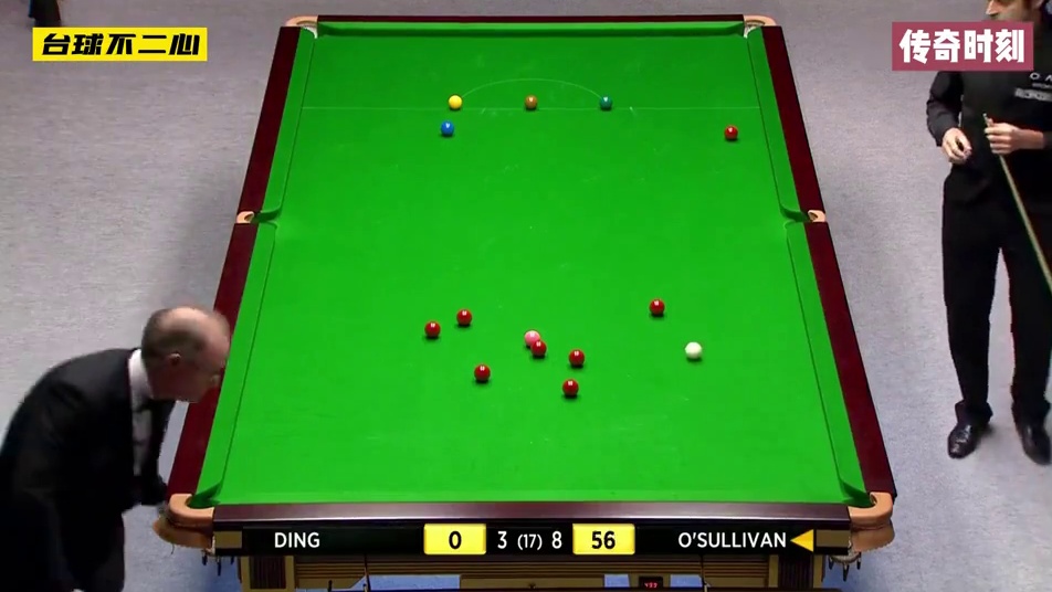 决赛147非打不可！奥沙利文封神之作，关键球用左手，场面太震撼