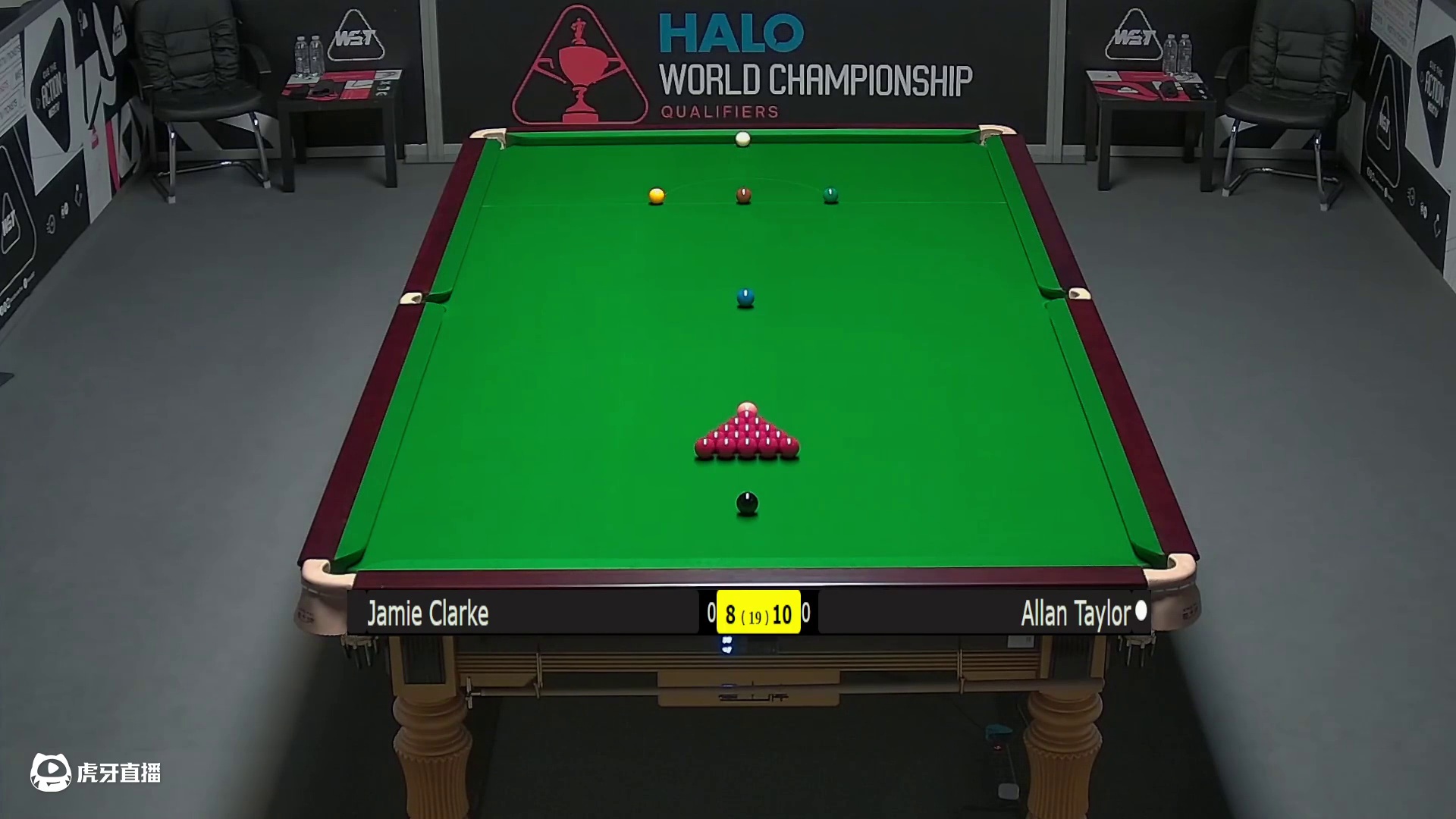 周跃龙 VS 伊什普利特·辛格·查达 2025斯诺克世锦赛资格赛第一阶段 清流