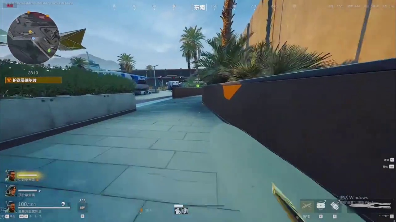 杨齐家体验CS堵桥玩法，开局就宣战1队打全图太有节目效果了