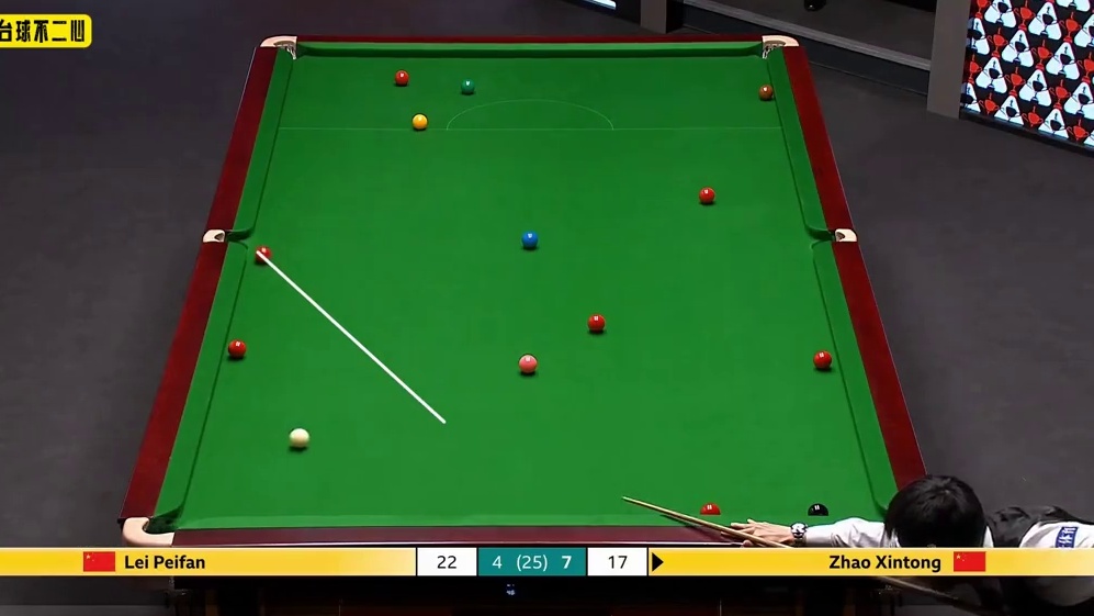 准的不讲道理！赵心童世锦赛上演开挂准度，斯诺克打成中八太帅了