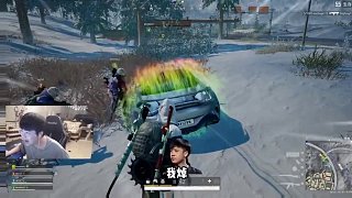 姿態(tài)集結(jié)小隊(duì)進(jìn)擊PUBG上演封神操作