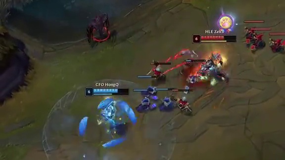 高光时刻：Zeka劫中路单杀