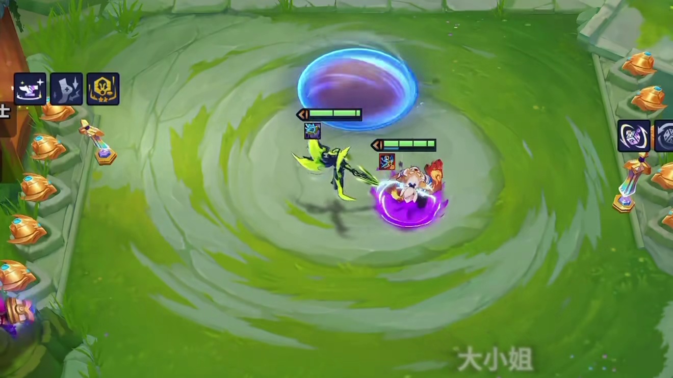 这么玩三星李青有多少条命也不够使的#金铲铲之战 #金铲铲天下无双格斗大会 #金铲铲之战四周年